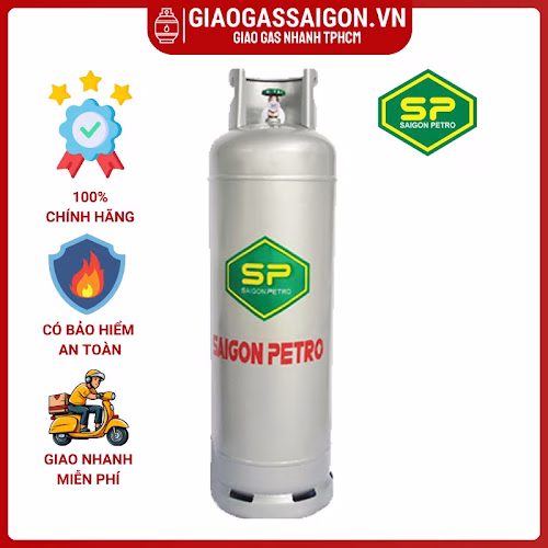 Bình Gas Saigon Petro 45kg màu xám