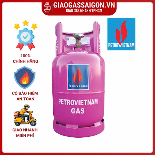 Bình Gas Petro VietNam 12kg màu hồng