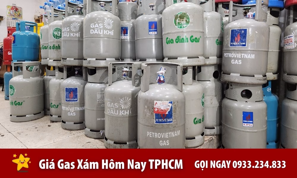 Giá gas Xám hôm nay tại TPHCM